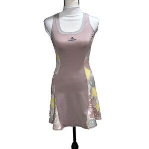 Adidas Stella McCartney Barricade Tennis Dress Purple And Flower Pattern Size XS
